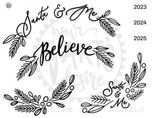 Load image into Gallery viewer, Santa and Me -Greenery