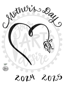 Mother's Day HANDPRINT  10"