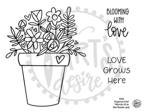 Flower Pot Love