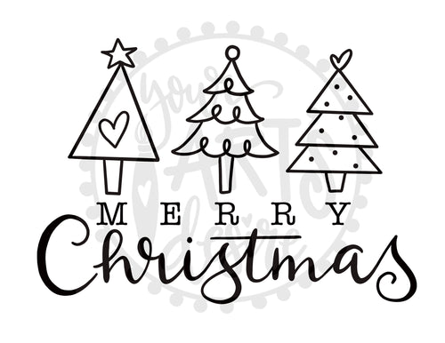 Merry Christmas Trees