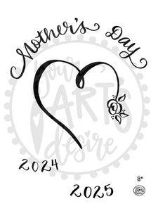 Mother's Day - HANDPRINT 8"