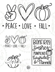 Peace, Love, Fall