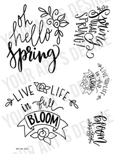 Spring Phrases