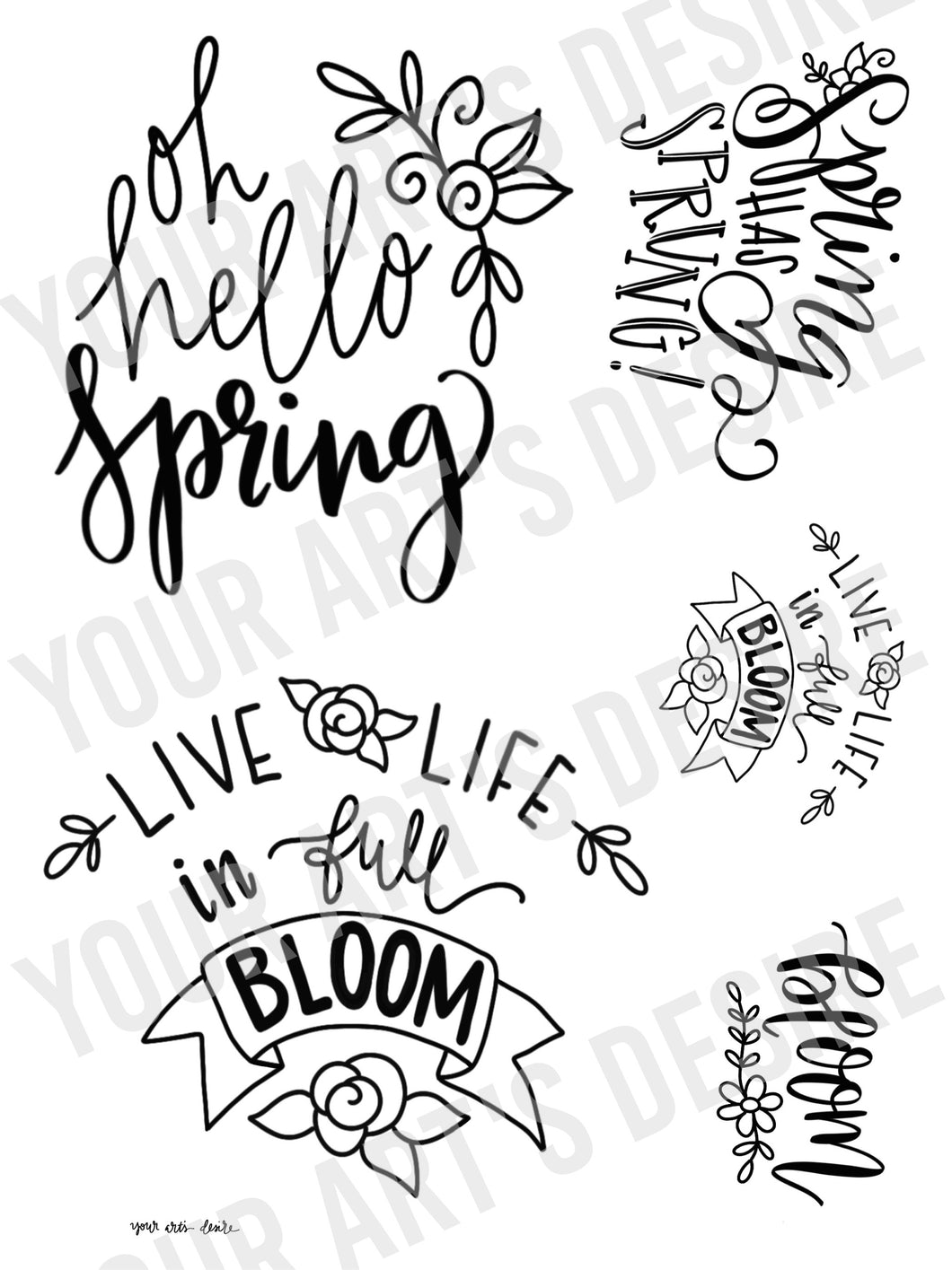 Spring Phrases