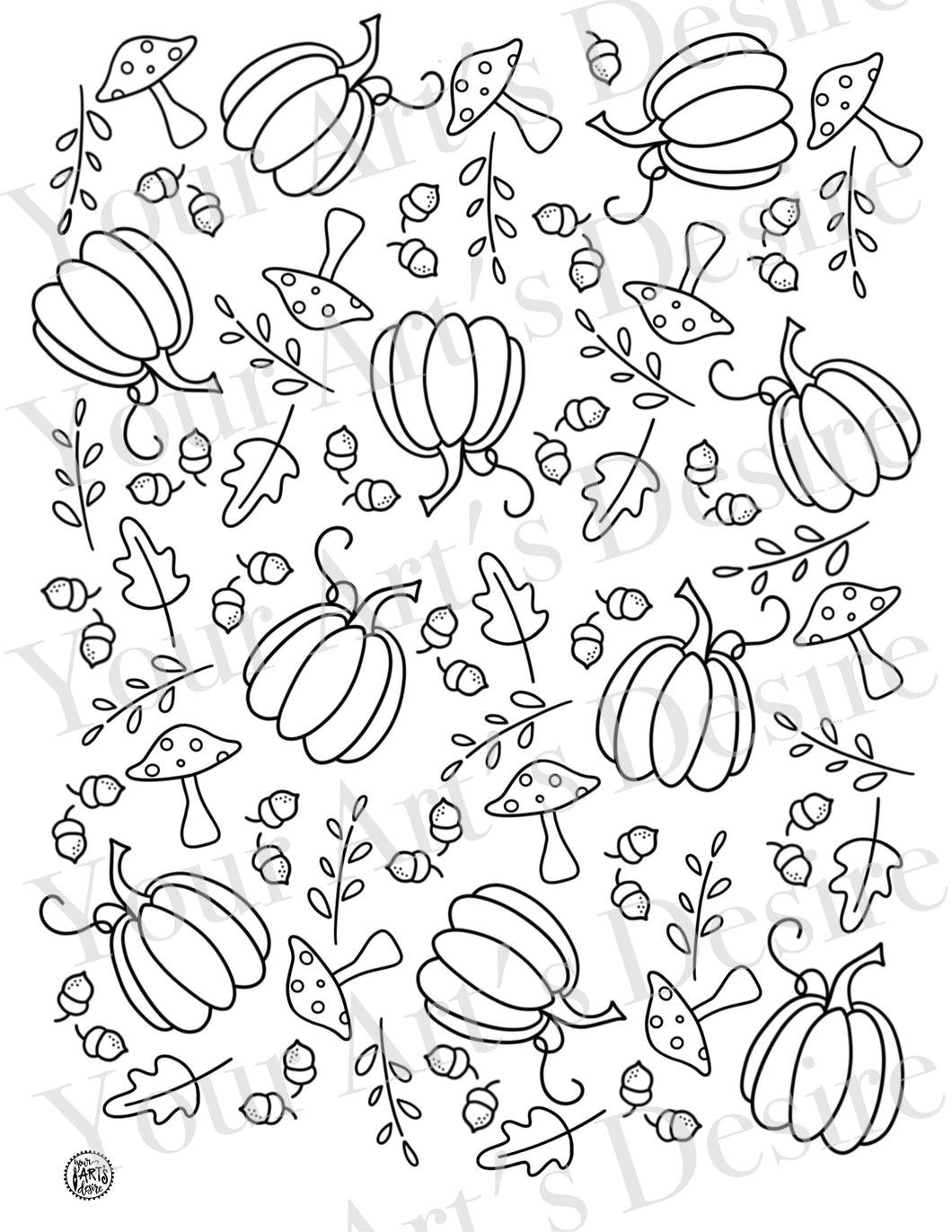 Pumpkin Pattern