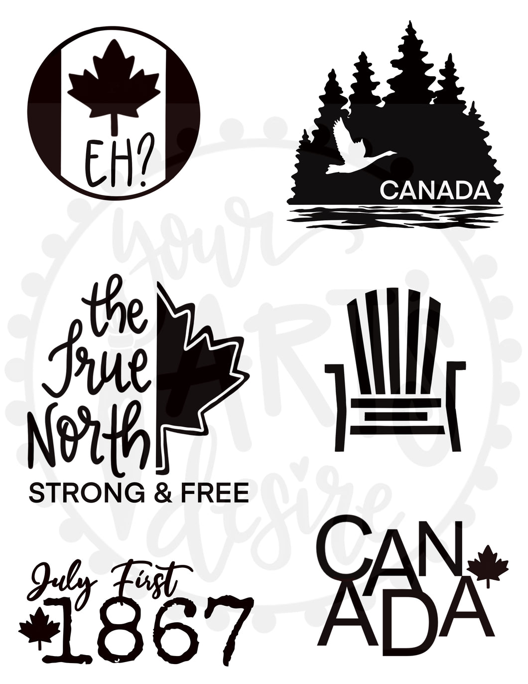 Canadian Designs - Mugs