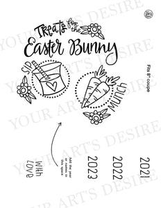 Treats for Easter Bunny - 8"