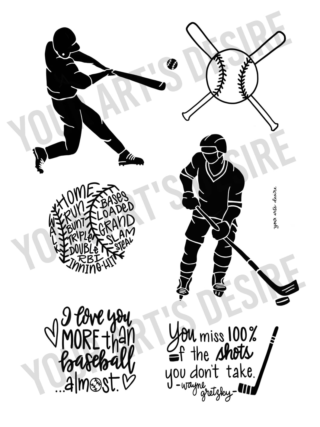 Baseball & Hockey