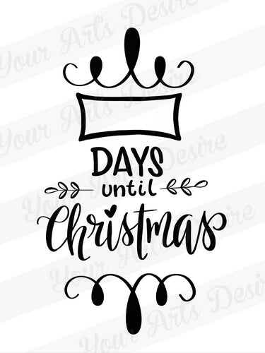 Christmas Countdown Silkscreen