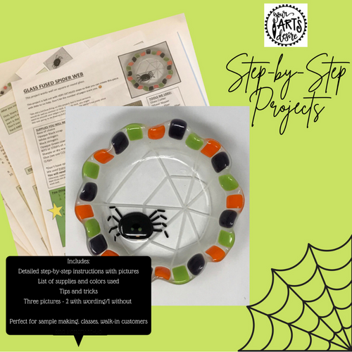 Project: Glass Fused Spider